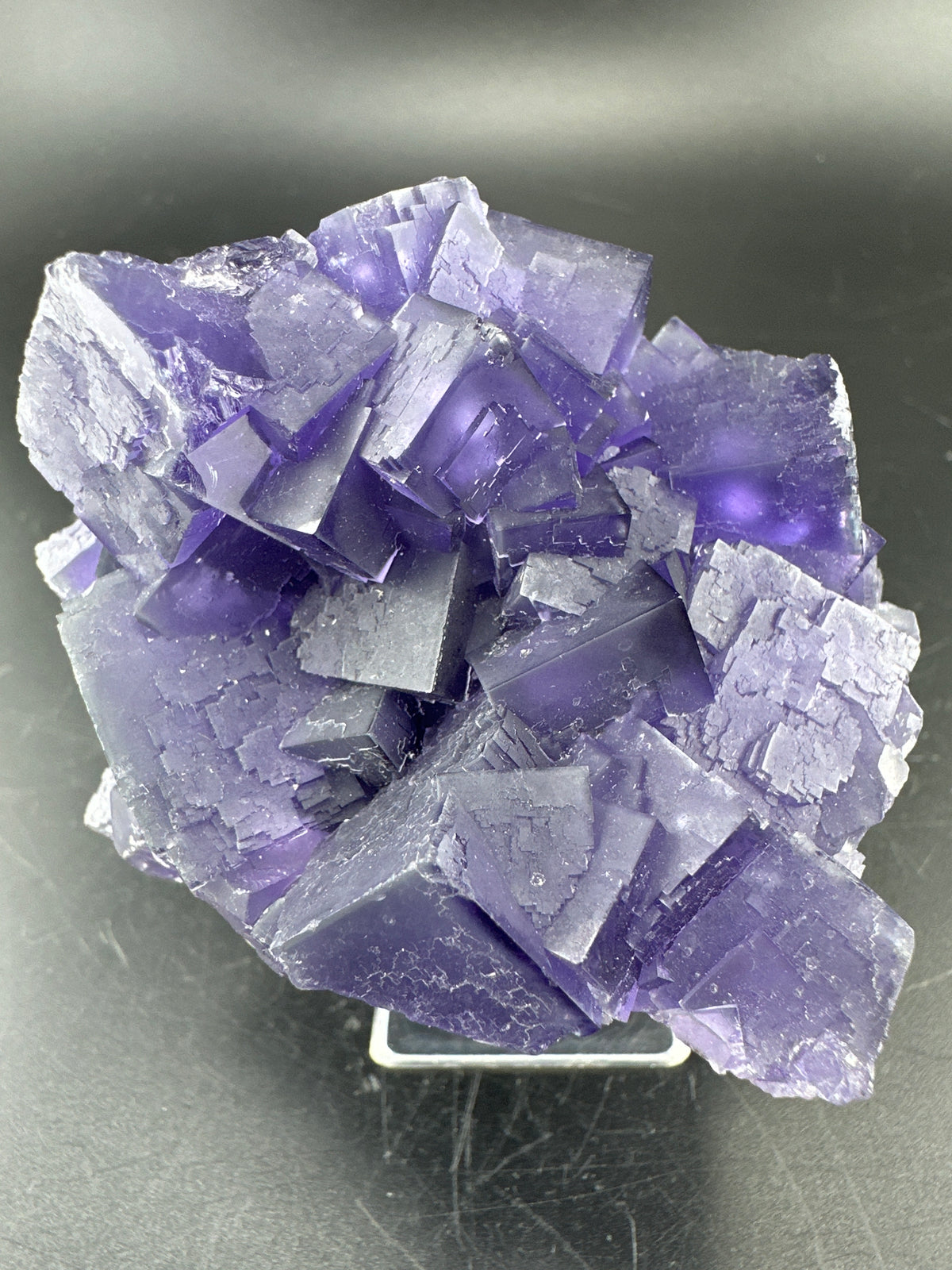 Cubic Purple Fluorite, Henan, China