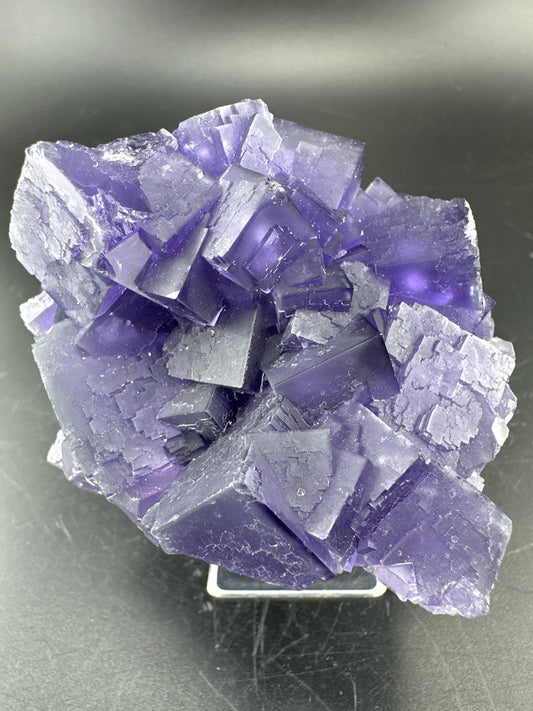 Cubic Purple Fluorite, Henan, China