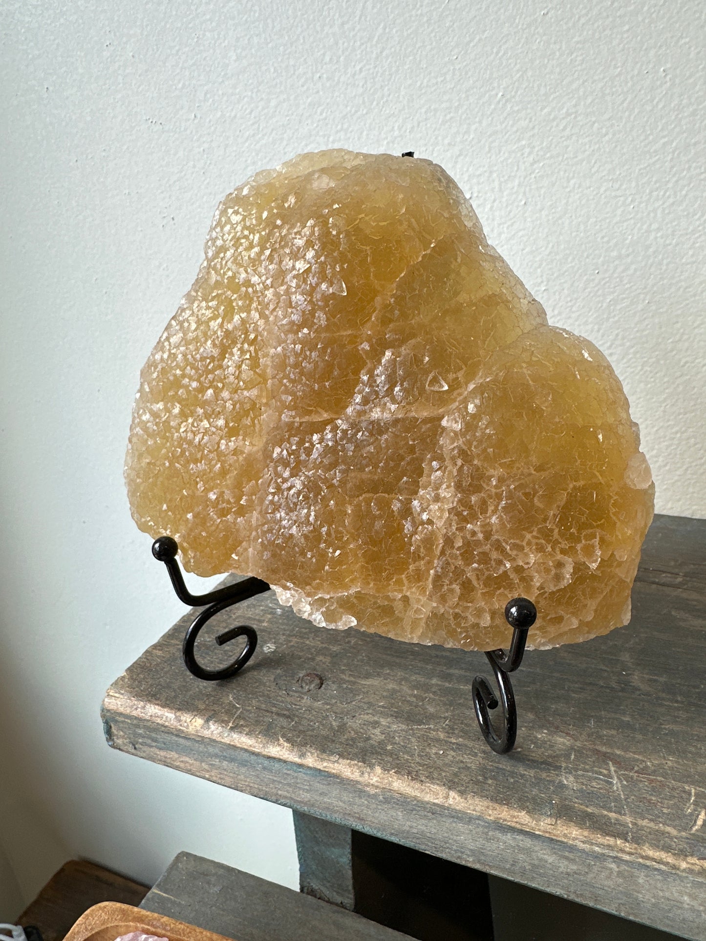 Botryoidal Yellow Fluorite from Xinyang, Henan, China