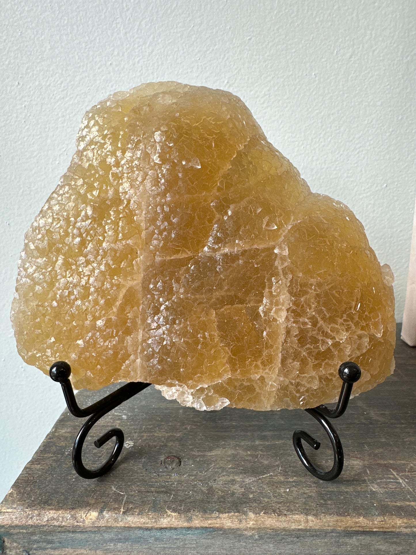 Botryoidal Yellow Fluorite from Xinyang, Henan, China