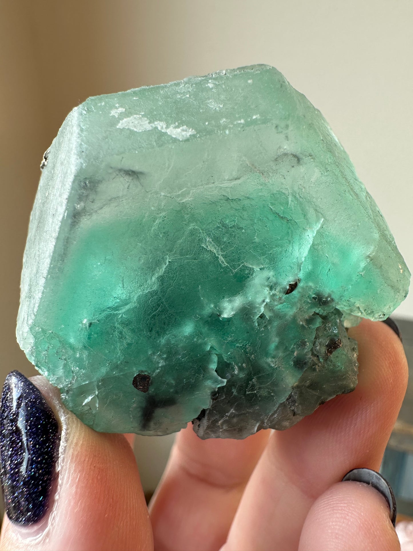 Fluorite: Milpo Mine, Cerro de Pasco, Peru