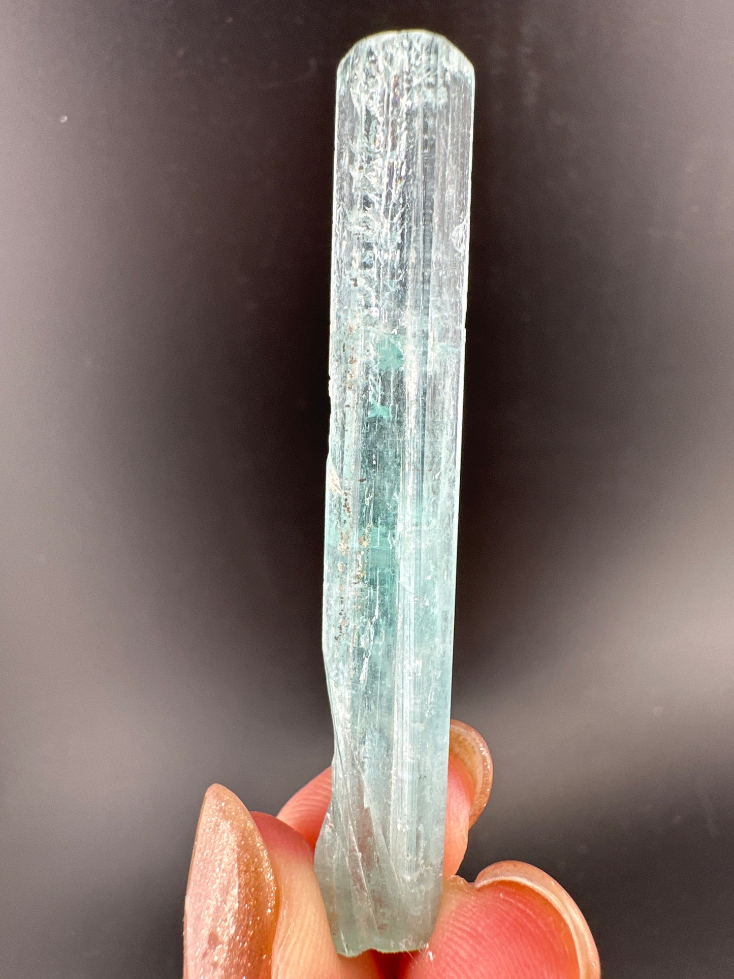 super gemmy Vanadium Beryl laser, Nigeria