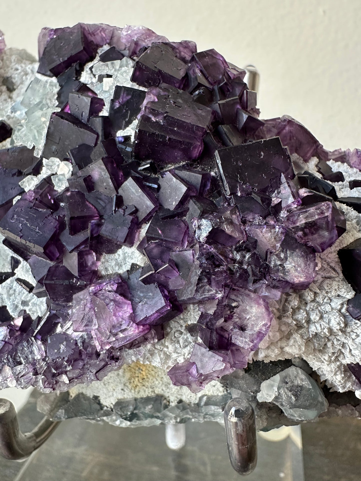 Phantom Purple & Blue Fluorite, Zheijiang