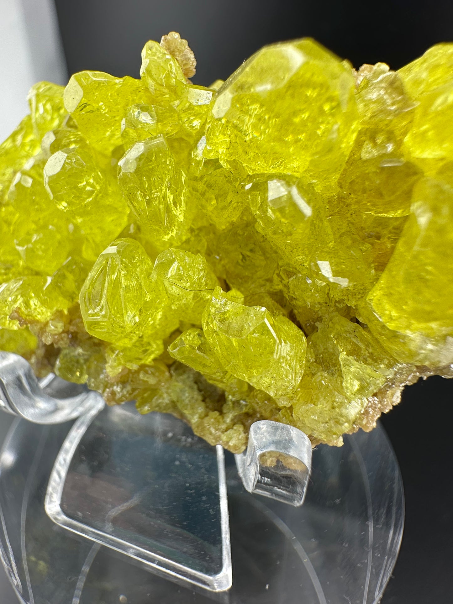 crystallized Sulfur (sulphur): Bolivia