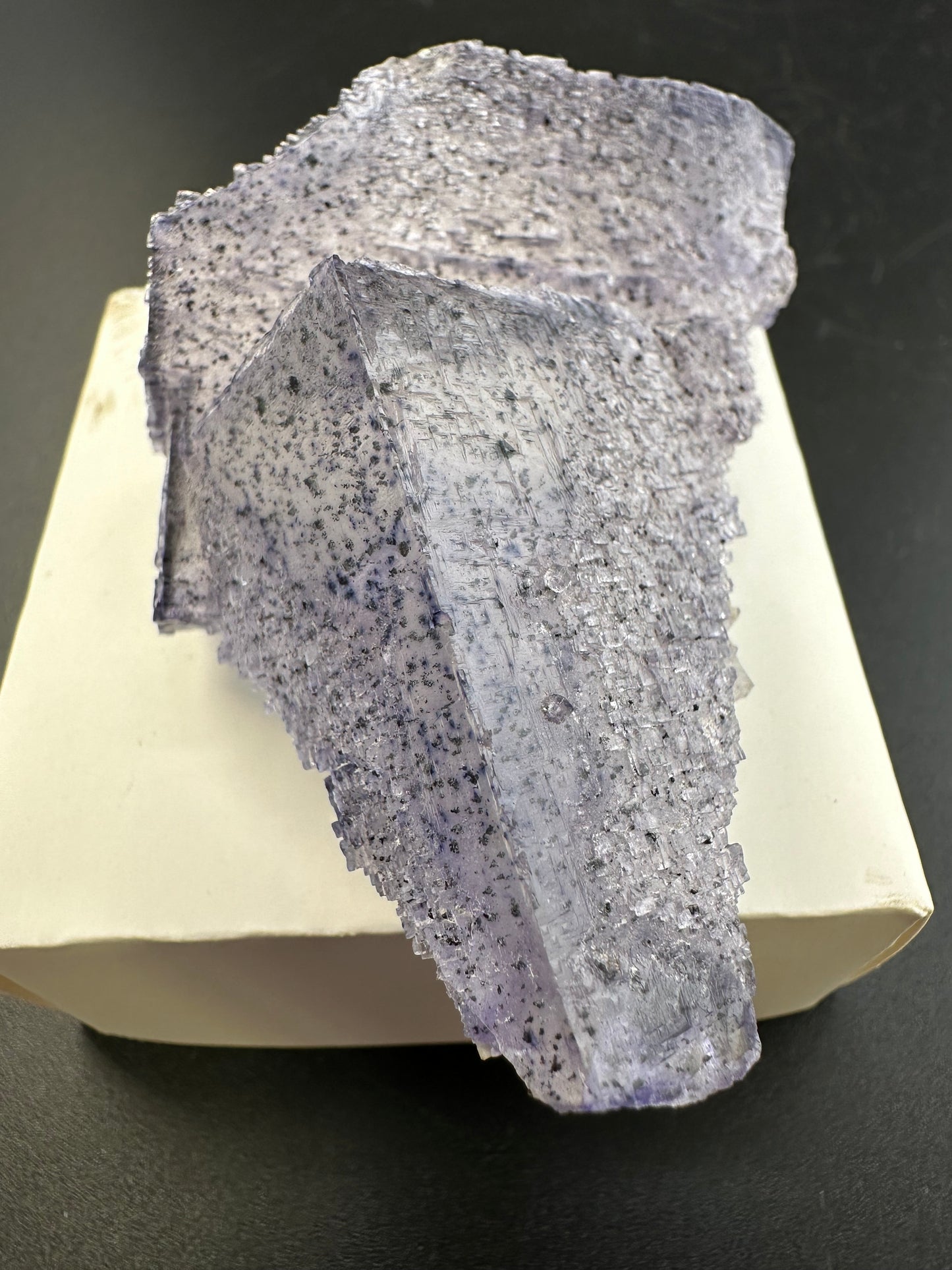 Elmwood Fluorite with spots, semi floater