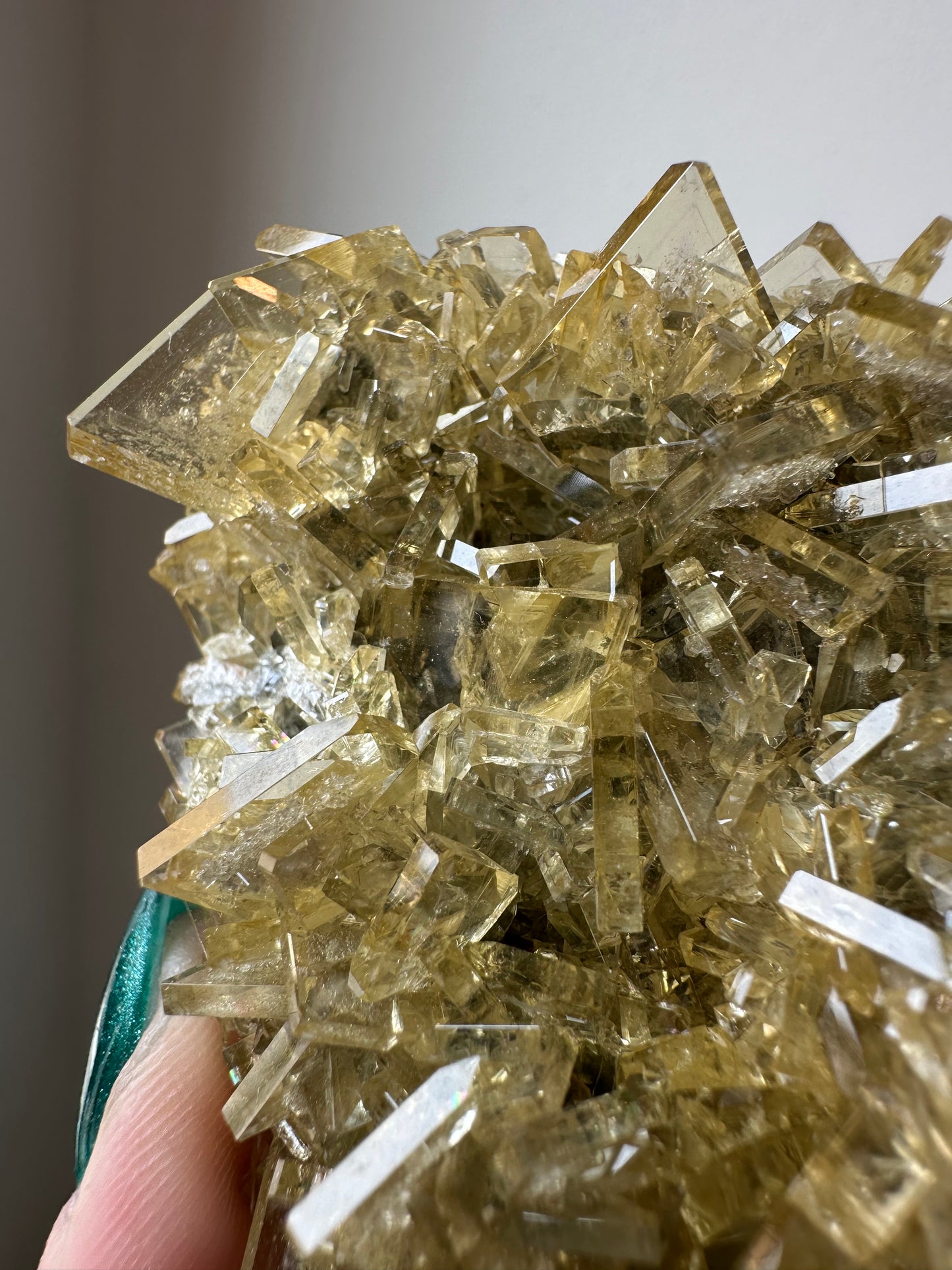 gemmy, tabular Baryte, Meikle Mine, Nevada