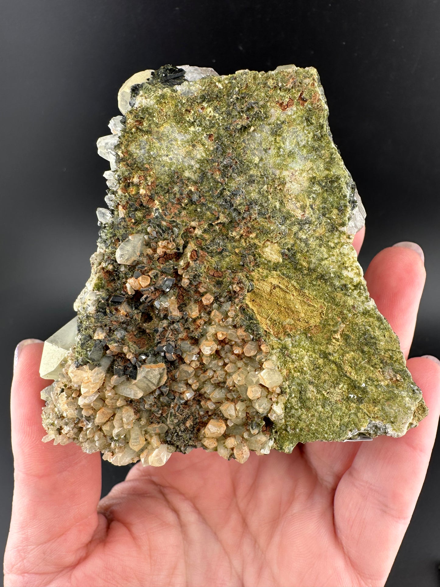 Epidote & Quartz, Turkey (“Fairy Forest Quartz”)