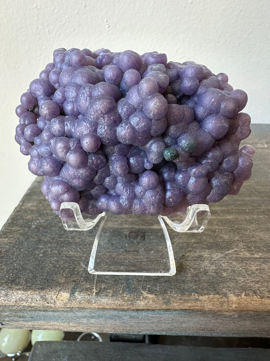 high-end Grape Agate / botryoidal purple chalcedony