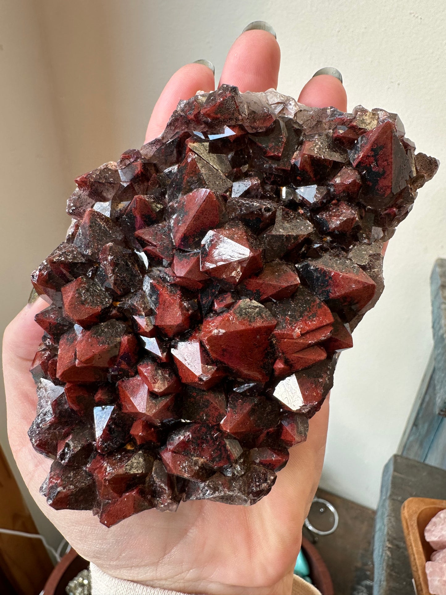 Black Window pocket Thunder Bay amethyst