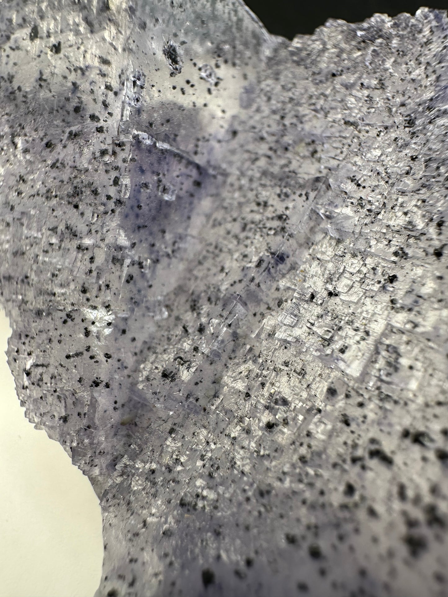 Elmwood Fluorite with spots, semi floater