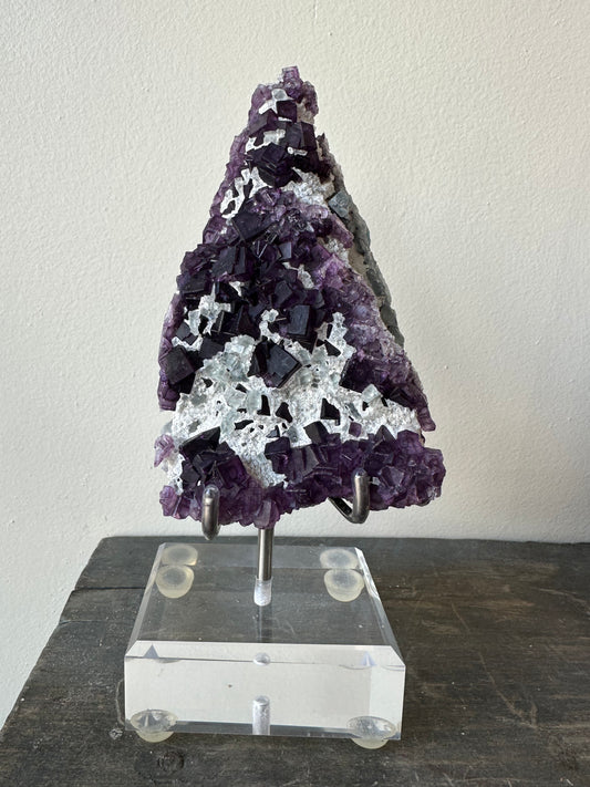 Phantom Purple & Blue Fluorite, Zheijiang