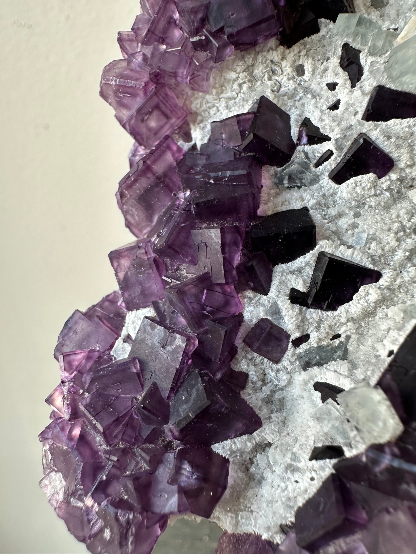 Phantom Purple & Blue Fluorite, Zheijiang