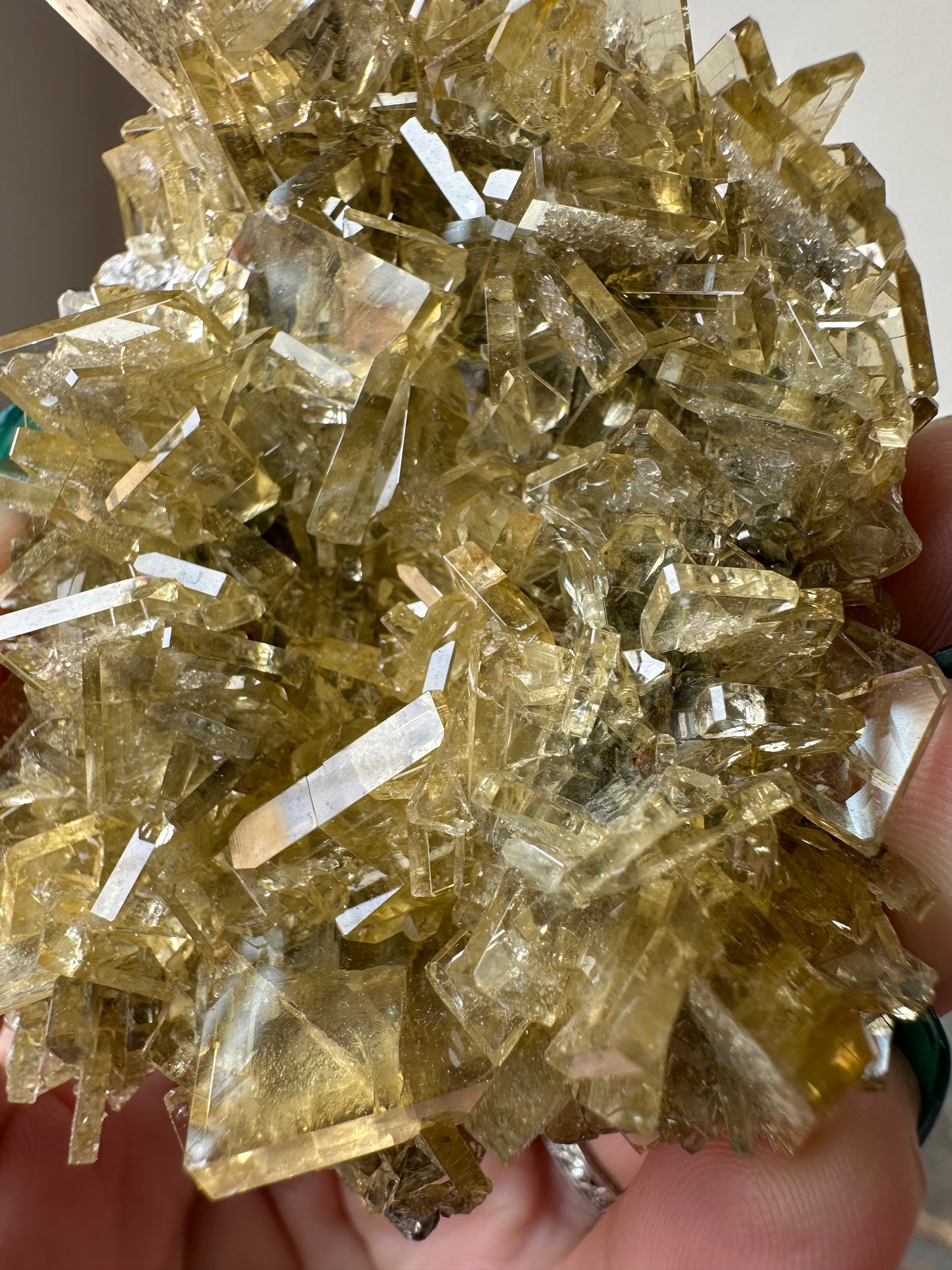 gemmy, tabular Baryte, Meikle Mine, Nevada