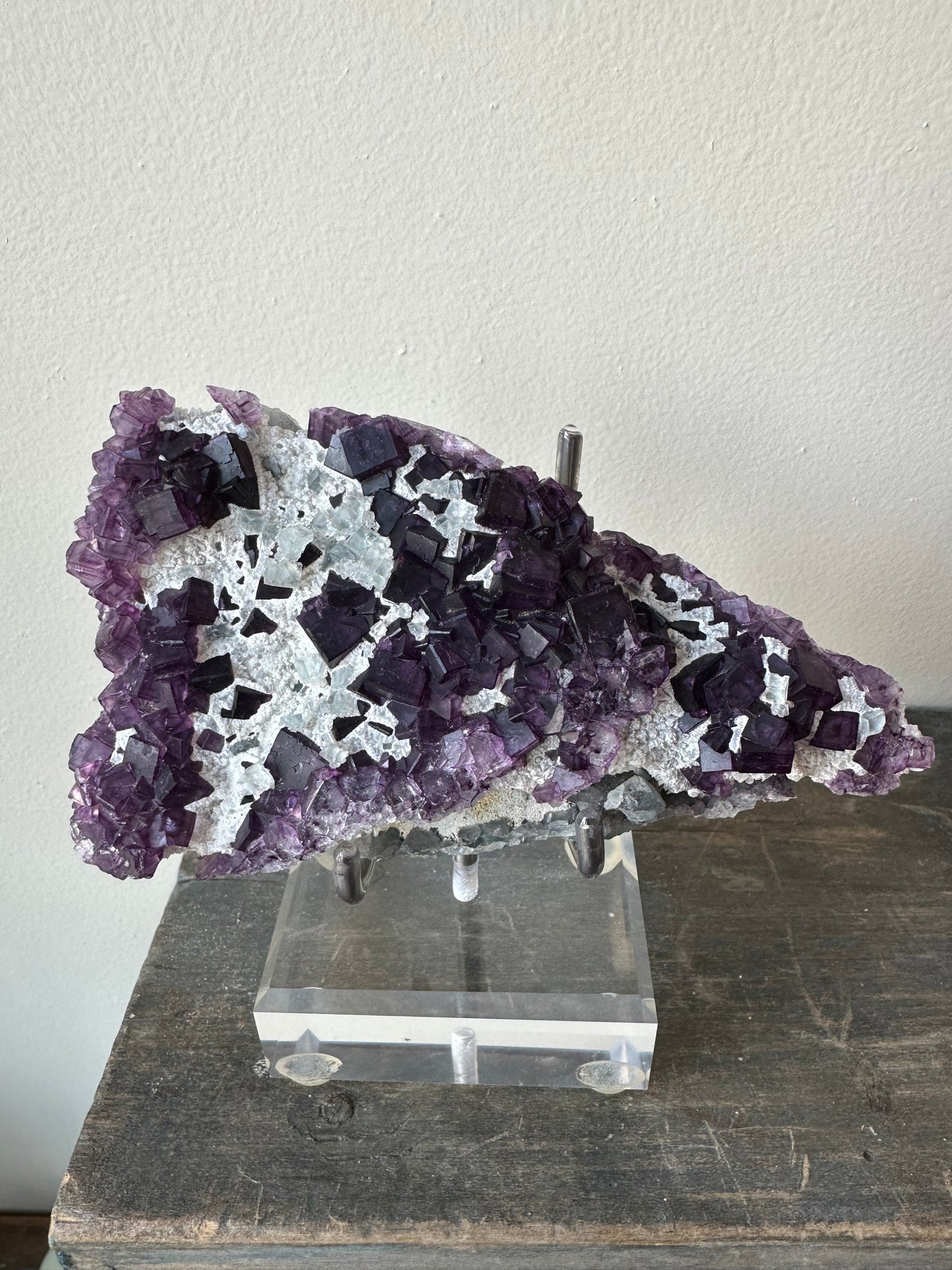 Phantom Purple & Blue Fluorite, Zheijiang