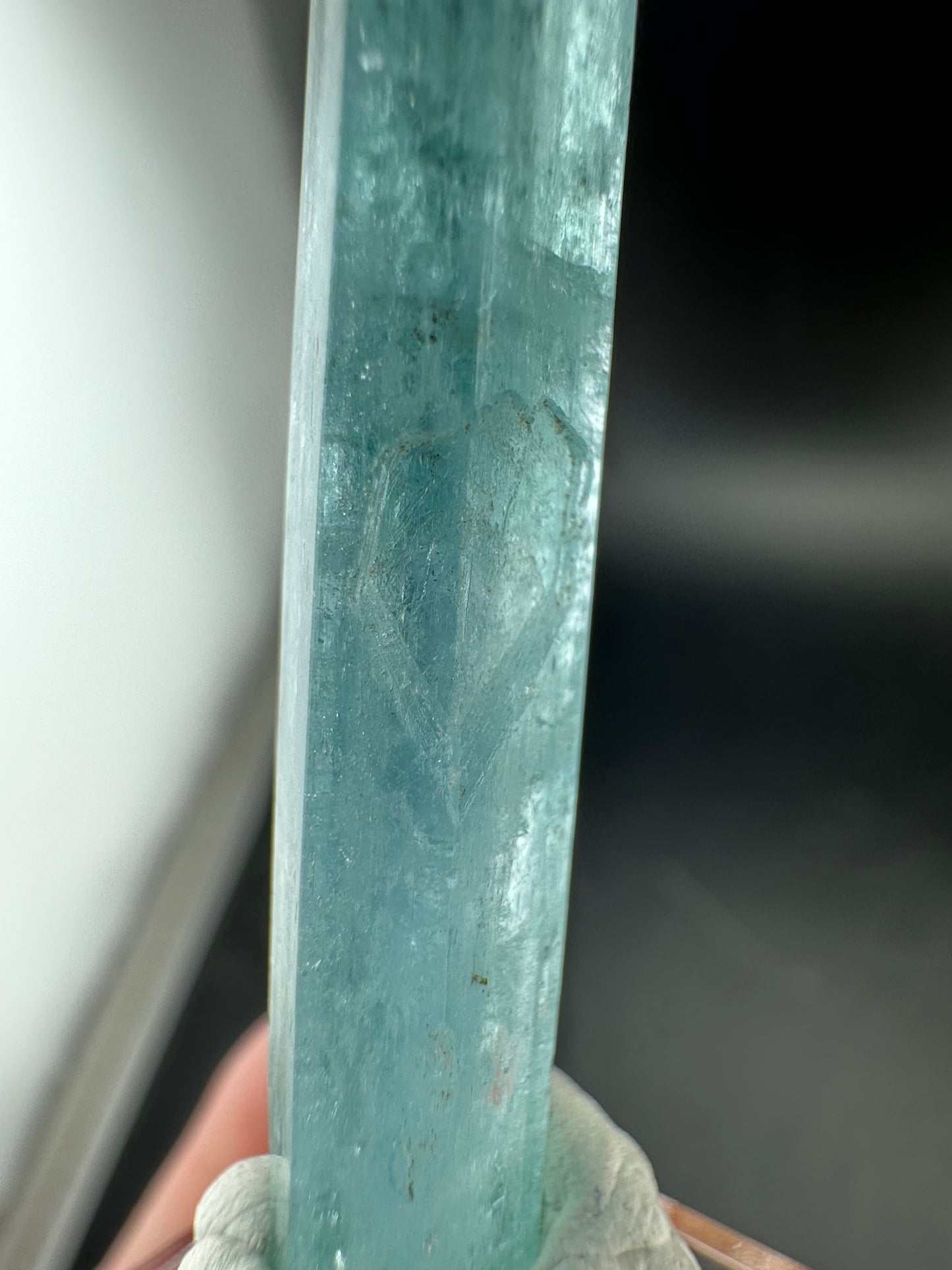 super gemmy Vanadium Beryl laser, Nigeria