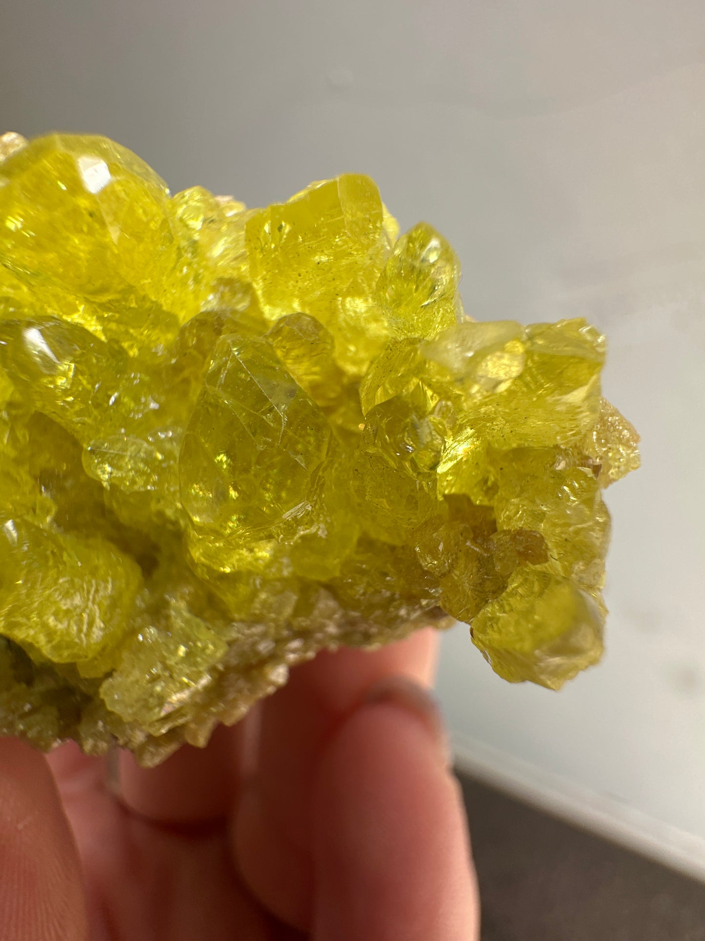 crystallized Sulfur (sulphur): Bolivia
