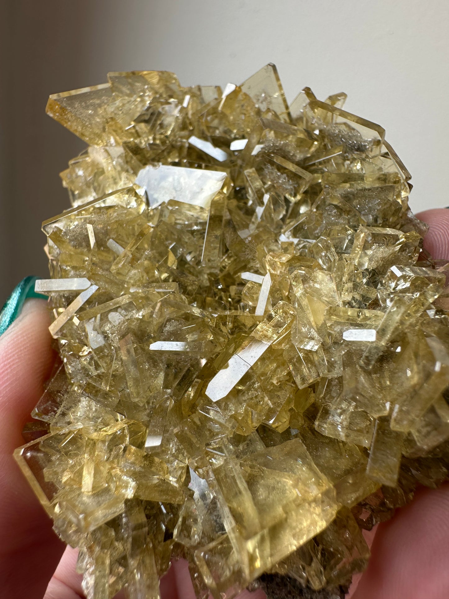 gemmy, tabular Baryte, Meikle Mine, Nevada
