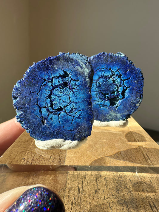 Azurite from Utah, paired