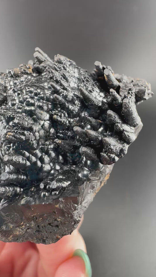 botryoidal, stalactitic Hematite; Montana