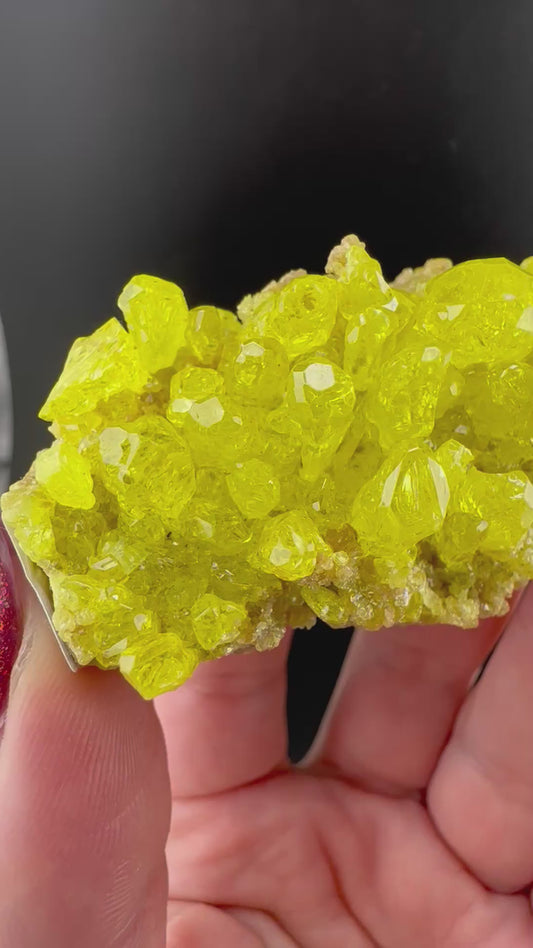 crystallized Sulfur (sulphur): Bolivia