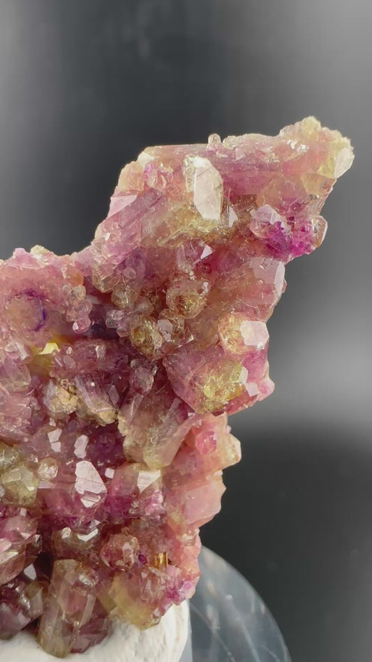 Manganese-rich Vesuvianite (bi-colour), Jeffrey Mine, Canada
